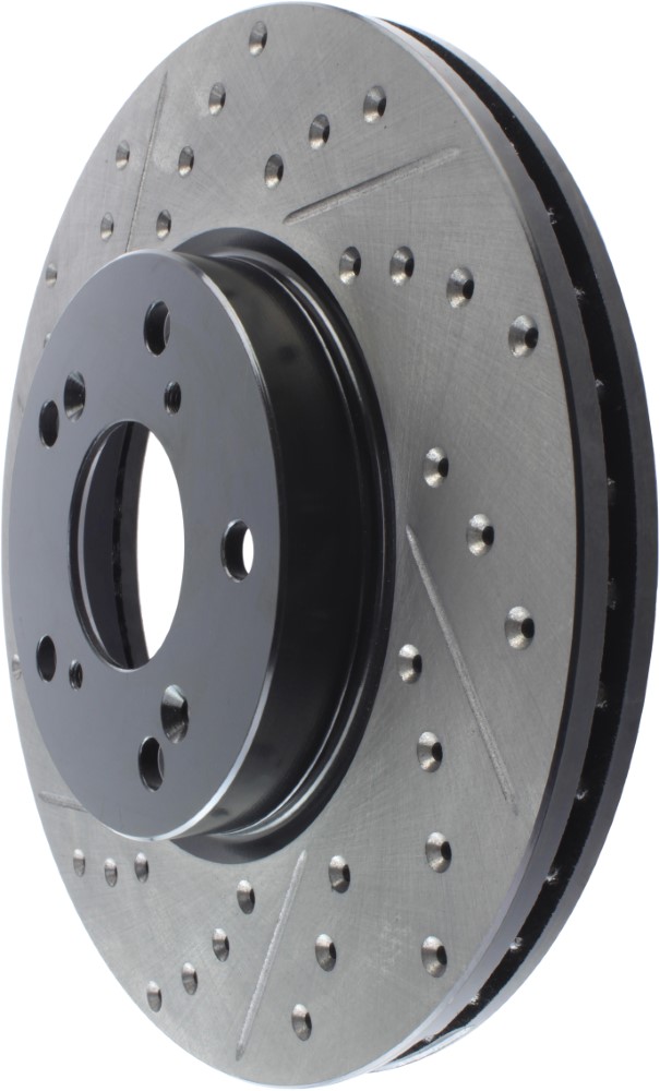 StopTech Sport slotted & drilled front rotor 282x23mm, Right