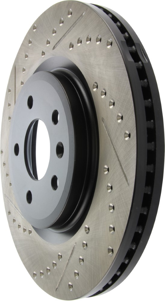 StopTech Sport slotted & drilled front rotor 325x30mm, Right