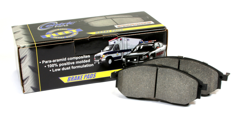 Centric Fleet Performance brake pads - rear (D881) [1 box required]