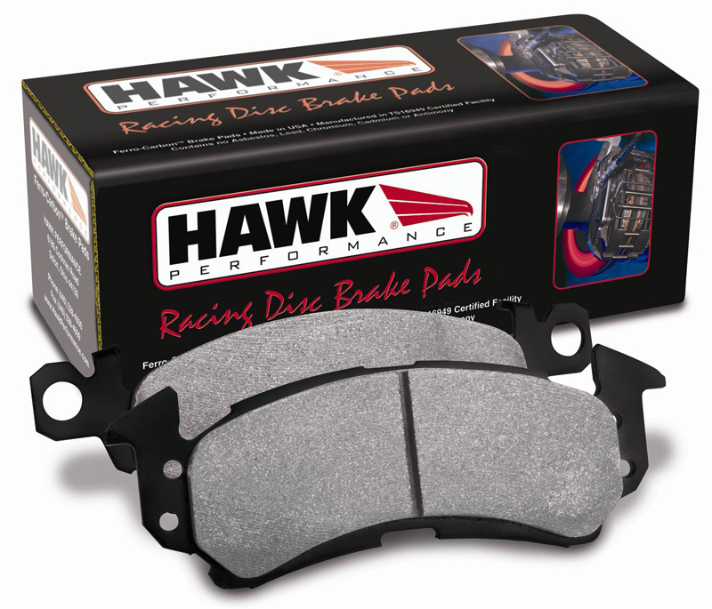 Hawk Blue 9012 race pads - front (D227/D290/D684/D696) [1 box required] 15.5mm thick, no sensor