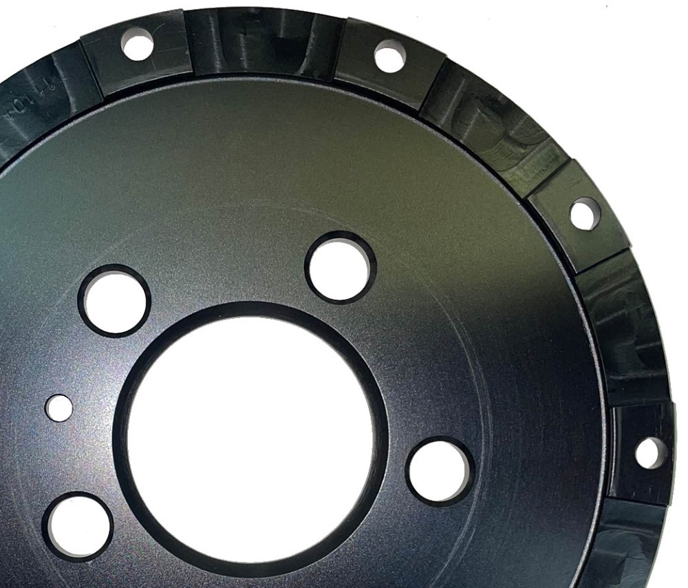 AeroHat for front 355x32mm brake rotor upgrade for Dodge Viper (Fits 81.263.9911, 81.263.9921) - Right UNAVAILABLE